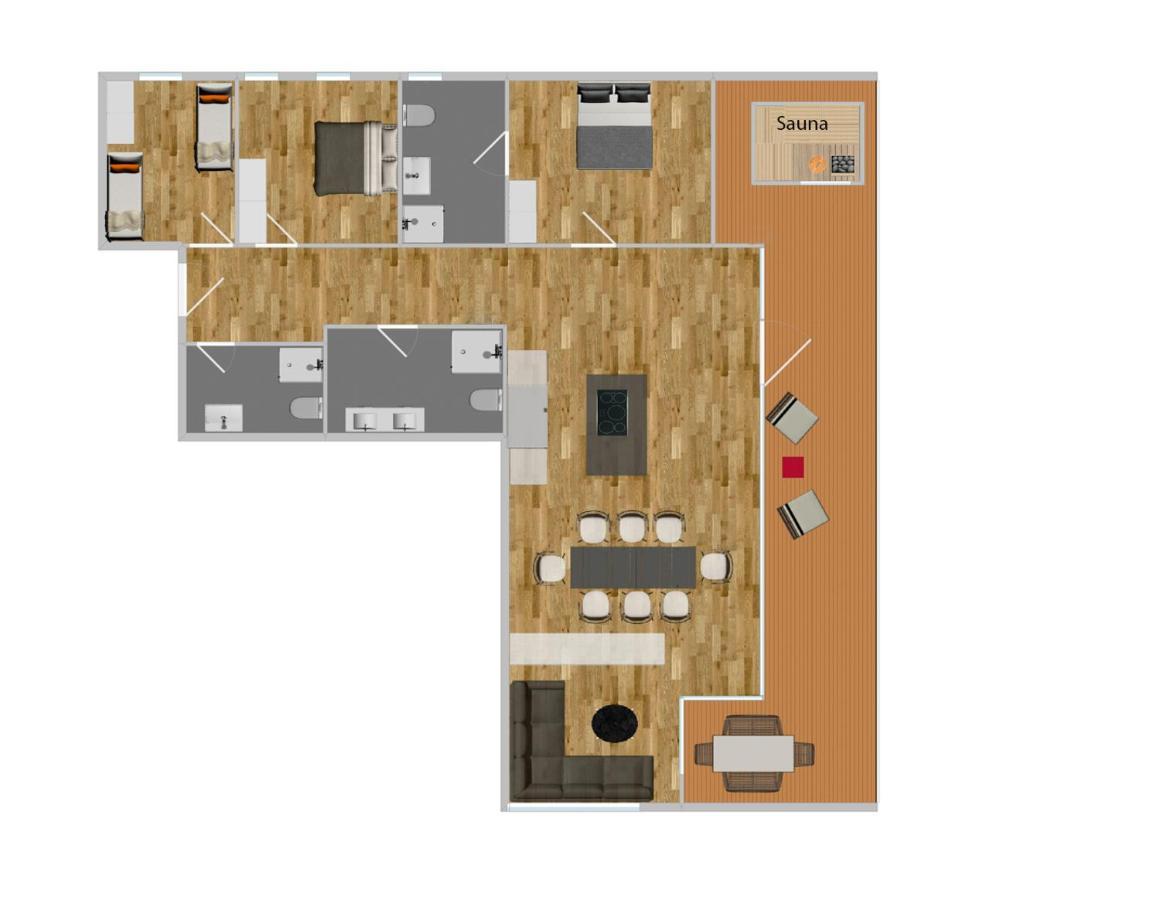 Luxus Penthouse Zentral By A-Appartments Brand  Eksteriør bilde
